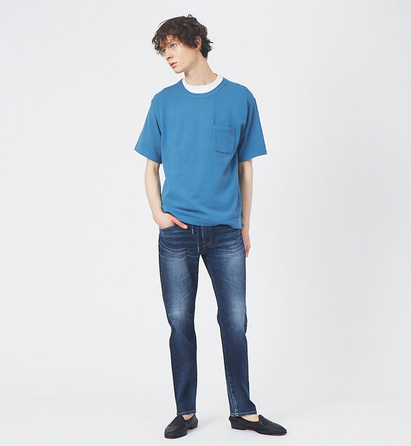 ABAHOUSE「アンサンブル ニット ポケットTシャツ」|Tシャツ・カットソー|