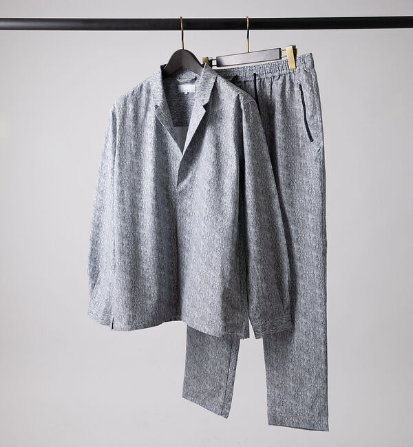 ABAHOUSE「【セットアップ対応】CASTELLO DOTS テーラーシャツ」|シャツ・ブラウス|