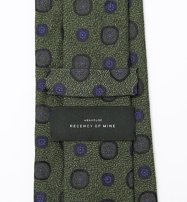 ABAHOUSE「【IMPORT FABRIC TIE】シルク 小紋柄 ネクタイ」|ネクタイ・蝶ネクタイ|