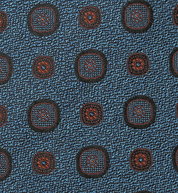 ABAHOUSE「【IMPORT FABRIC TIE】シルク 小紋柄 ネクタイ」|ネクタイ・蝶ネクタイ|