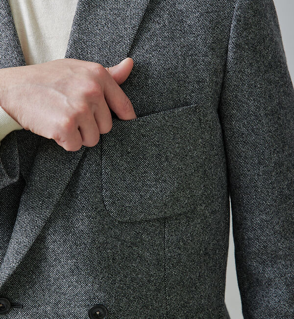 ABAHOUSE「【セットアップ対応】カシミヤ ブレンド ダブルジャケット」|その他|