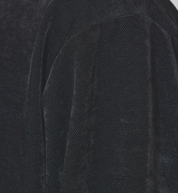 ABAHOUSE「【ベロア&times;コール】リラックス カットソー / スウェット」|Tシャツ・カットソー|