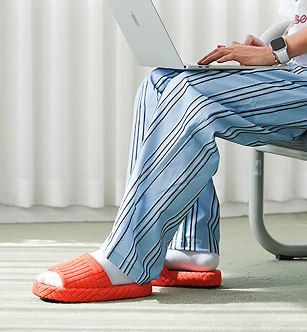 ABAHOUSE「【BANACO / バナコ】 VIVID TERRY ROOM SHOES /」|本・CD・DVD|オレンジ