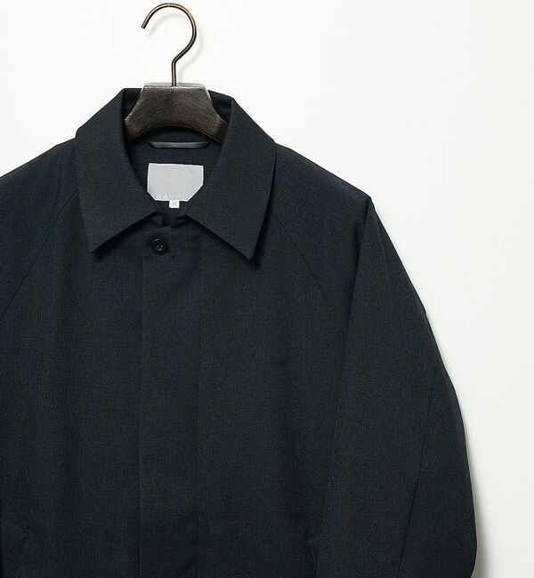 ABAHOUSE「【SORONA】ライナー付 ステンカラーコート / 撥水性 / 2WAY」|ステンカラーコート|