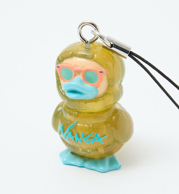 ABAHOUSE「NANGA / ナンガ】GAAACY KEY H ｜フードダック キーホルダー」|チャーム・キーホルダー|ブラウン系その他1