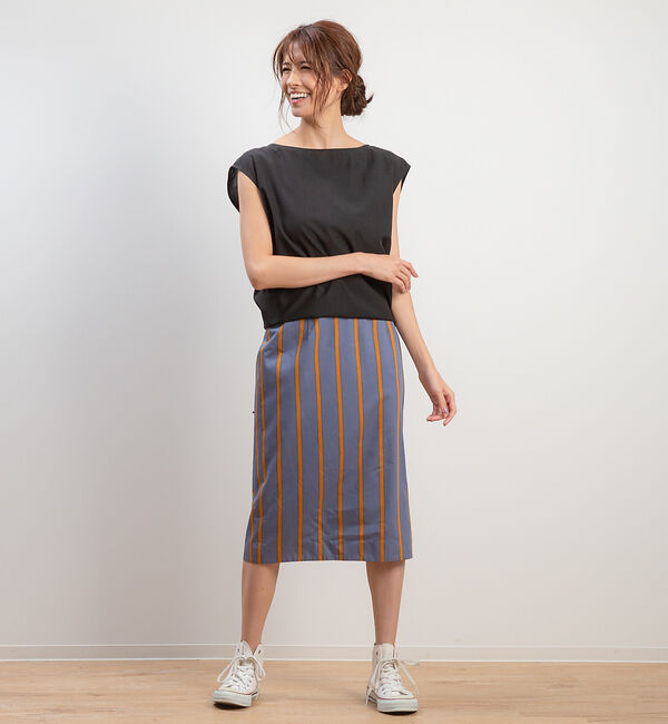 Rouge vif「インポートストライプスカート」|スカート|