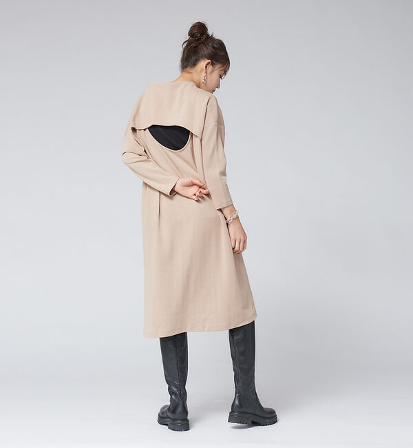 Rouge vif「【WEB限定】バックデザインサックワンピース」|ワンピース|