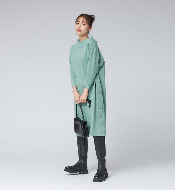 Rouge vif「【WEB限定】バックデザインサックワンピース」|ワンピース|