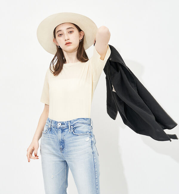 Rouge vif「ナチュラルダイTシャツ」|Tシャツ・カットソー|