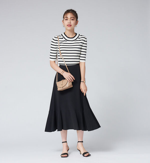 Rouge vif「【セットアップ対応】フレアヘムスカート」|スカート|