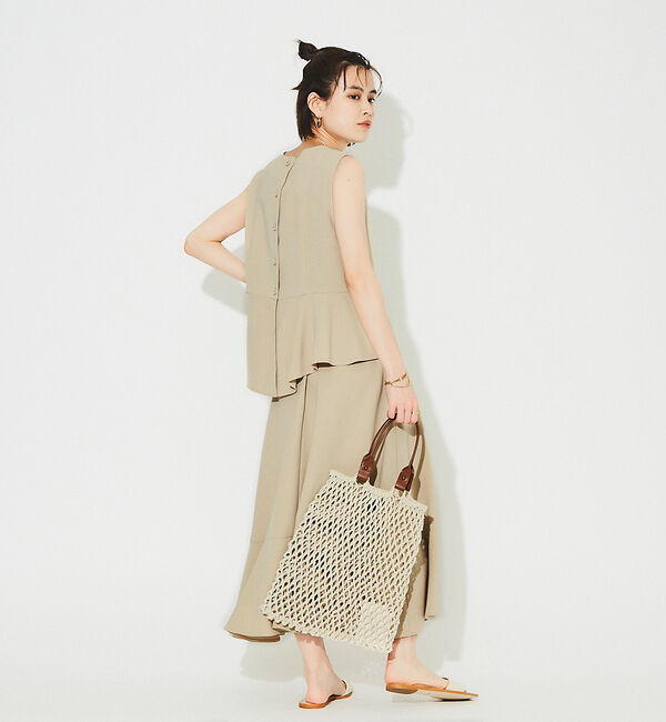 Rouge vif「【セットアップ対応】フレアヘムスカート」|スカート|