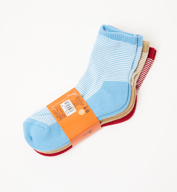 Rouge vif「【UNIVERSAL OVERALL/ユニバーサルオーバーオール】ソックス 3足」|ソックス|