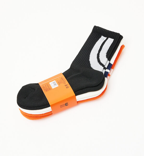 Rouge vif「【UNIVERSAL OVERALL/ユニバーサルオーバーオール】ソックス 3足」|ソックス|