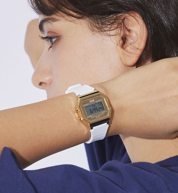 Rouge vif「【ICE-WATCH / アイスウォッチ】DIGIT RETRO METAL /」|腕時計|ホワイト系その他2