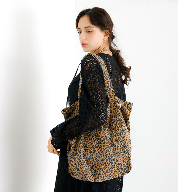 Rouge vif「【MASTER & CO】チノトートバッグ / 日本製 / レオパード / 迷彩」|トートバッグ|