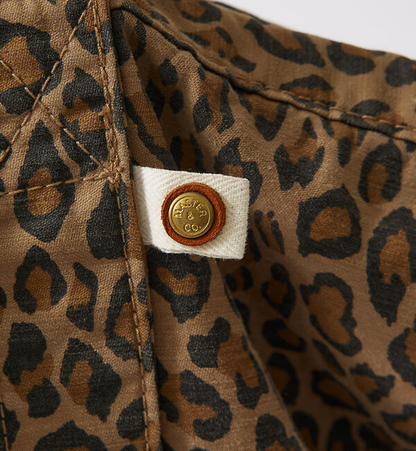 Rouge vif「【MASTER & CO】チノトートバッグ / 日本製 / レオパード / 迷彩」|トートバッグ|