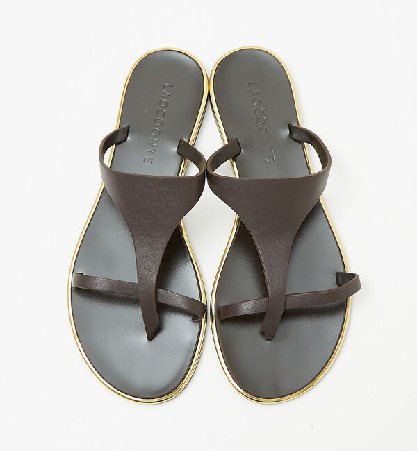 Rouge vif「【LAOCOONTE／ラオコンテ】フラットサンダル ALEA DALI Sofi」|サンダル|