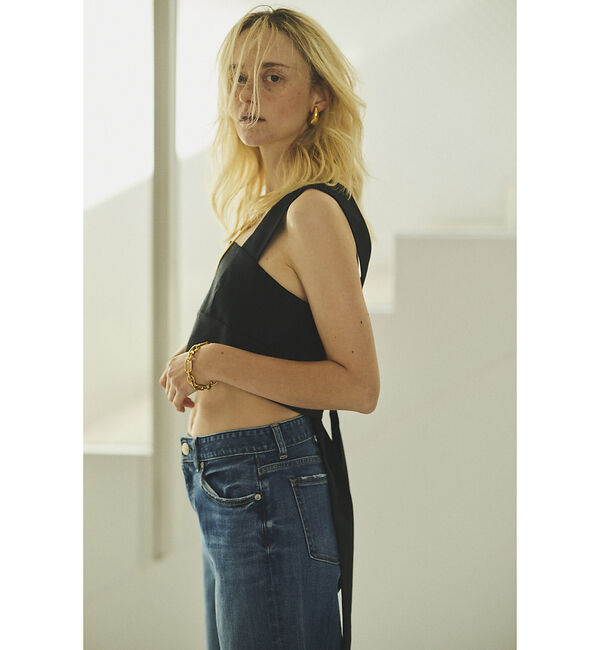 Rouge vif「【ADRAR/アドラル】ブレスレット Long＆Short Chain BL」|ブレスレット・バングル|