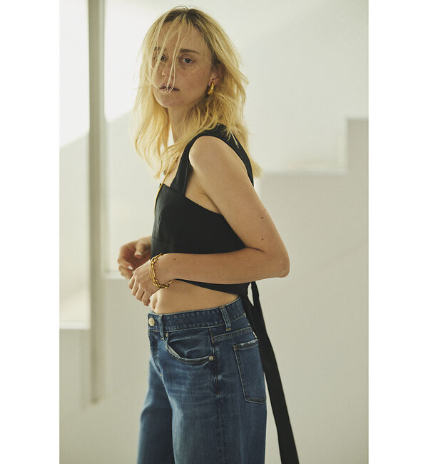 Rouge vif「【ADRAR/アドラル】ブレスレット Long＆Short Chain BL」|ブレスレット・バングル|