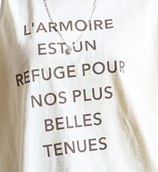 Rouge vif「ピグメントヴィンテージライクロゴBIG Tシャツ」|Tシャツ・カットソー|