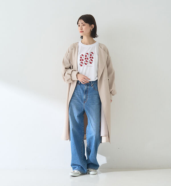 Rouge vif「【一部店舗限定】タンブラーオックスライトコート」|ノーカラーコート|