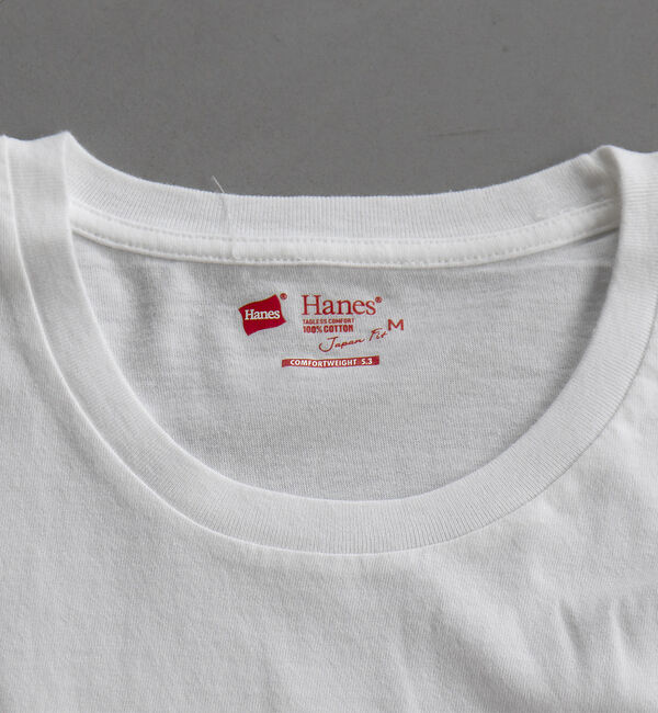 Rouge vif「【Hanes / ヘインズ】クルーネックTシャツ/ジャパンフィット/コットン10」|Tシャツ・カットソー|