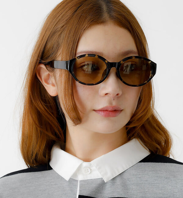 Rouge vif「【jugaad14/ジュガードフォーティーン】BAY CLEAR/サングラス/偏」|メガネ|ブラック系その他1