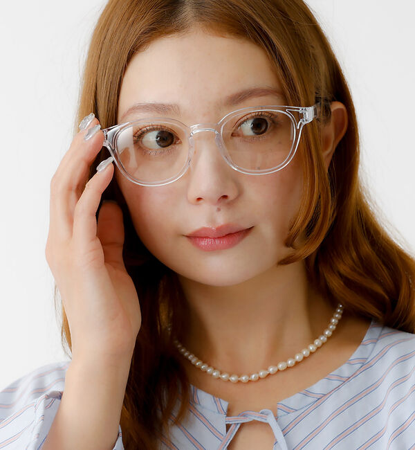 Rouge vif「【jugaad14/ジュガードフォーティーン】COVE CLEAR/サングラス/」|メガネ|クリア