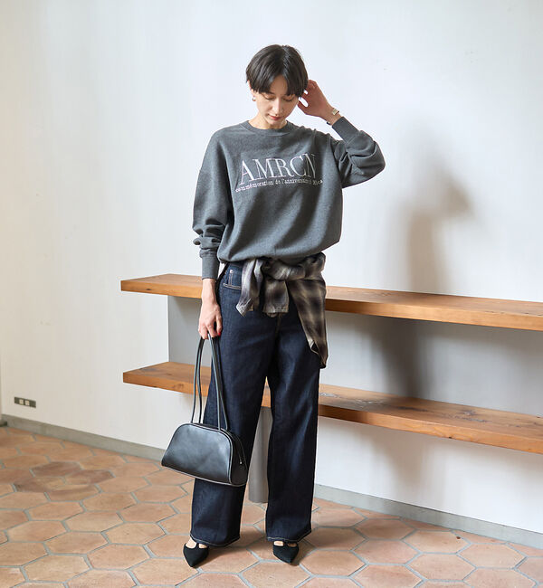 Rouge vif「【AMERICANA&times;MICA＆DEAL/ アメリカーナ&times;マイカ】ロゴニット」|ニット・セーター|