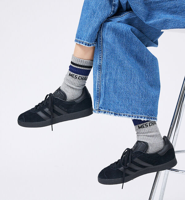 Rouge vif「【MES CHAUSSETTES/メ・ショセット】Line Logoソックス/靴」|ソックス|