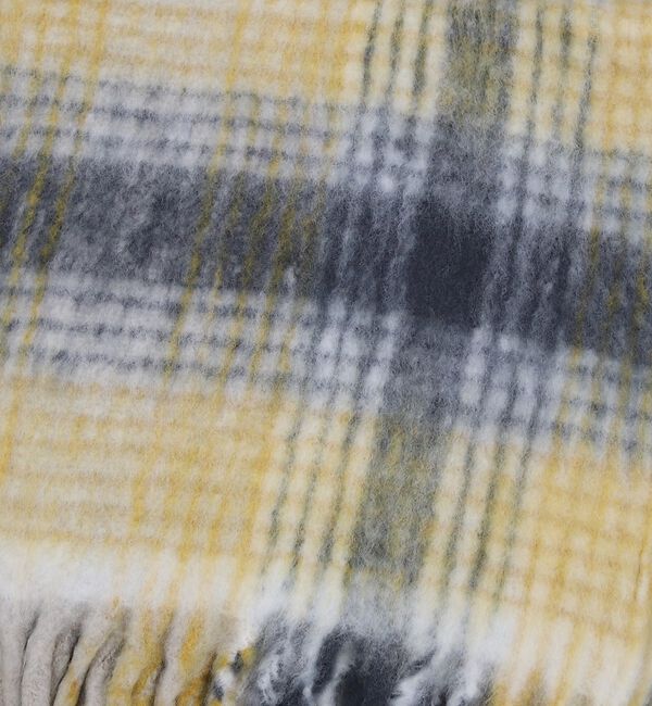 Rouge vif「チェックマフラー/40x180/マフラー大判/ロング/お出かけ」|マフラー|