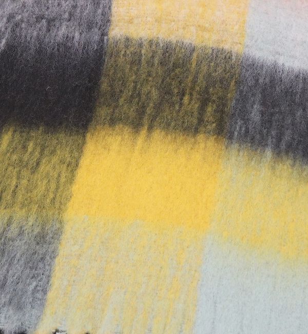 Rouge vif「チェックマフラー/40x180/マフラー大判/ロング/お出かけ」|マフラー|