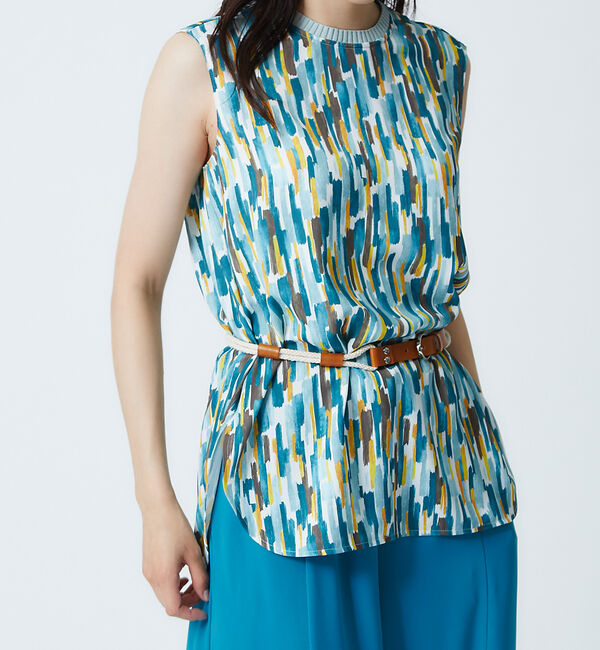 qualite「ロープレザーベルト」|ベルト|ブラウン