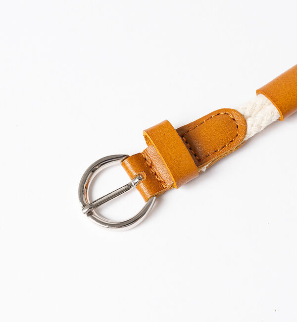 qualite「ロープレザーベルト」|ベルト|