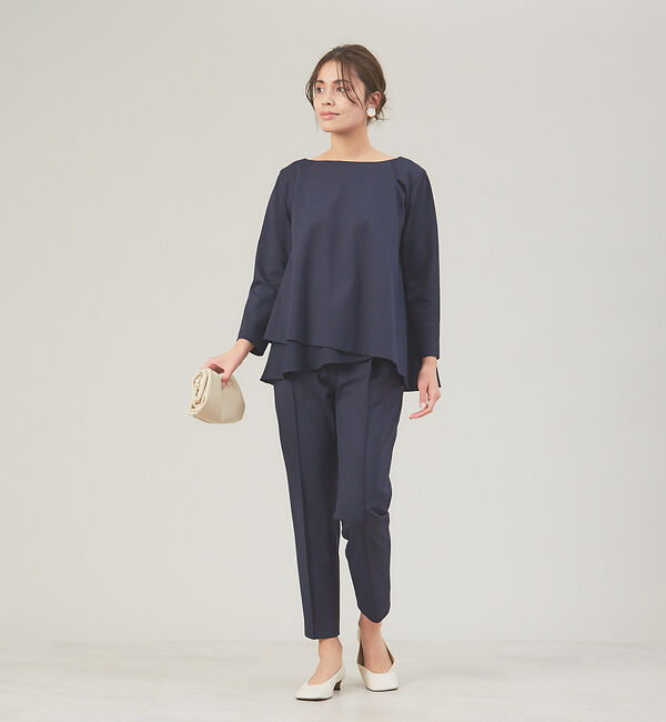 qualite「【セットアップ対応】ポンチレイヤードプルオーバー」|Tシャツ・カットソー|