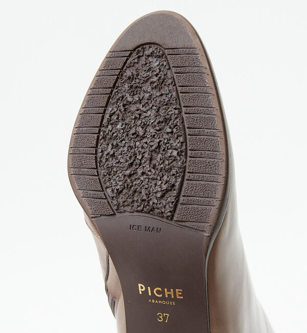 AU BANNISTER「【最高ブーツ/ 6.5cmヒール】ラウンドトゥブーツ」|ショートブーツ|