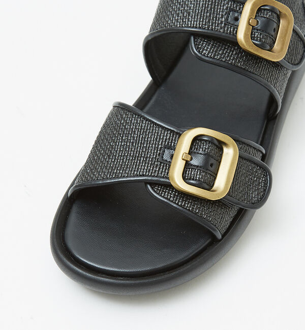 AU BANNISTER「【LAROUTE/軽量】ダブルベルトスポーツサンダル」|サンダル|