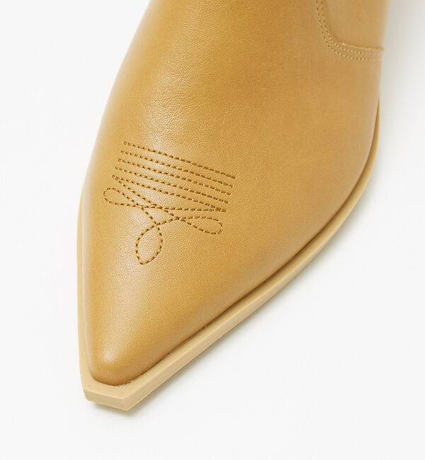 AU BANNISTER「鳳山えり&times;Au BANNISTERコラボ　晴雨兼用ウエスタンミュール」|レインシューズ|