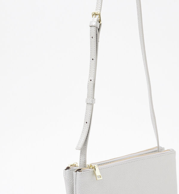 LOWELL things「●SOEUR/ダブルファスナーミニショルダー」|ショルダー・メッセンジャー|