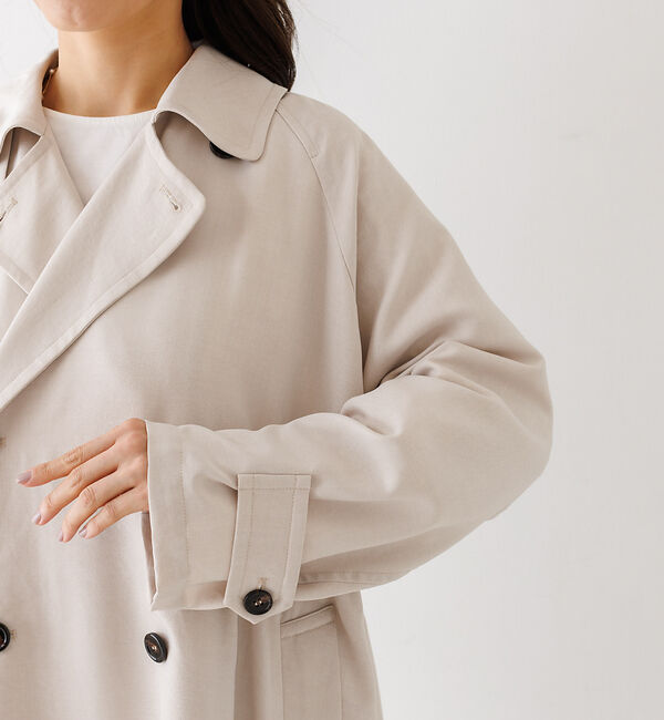 abahouse mavie「ヴィンテージツイルトレンチコート」|トレンチコート|