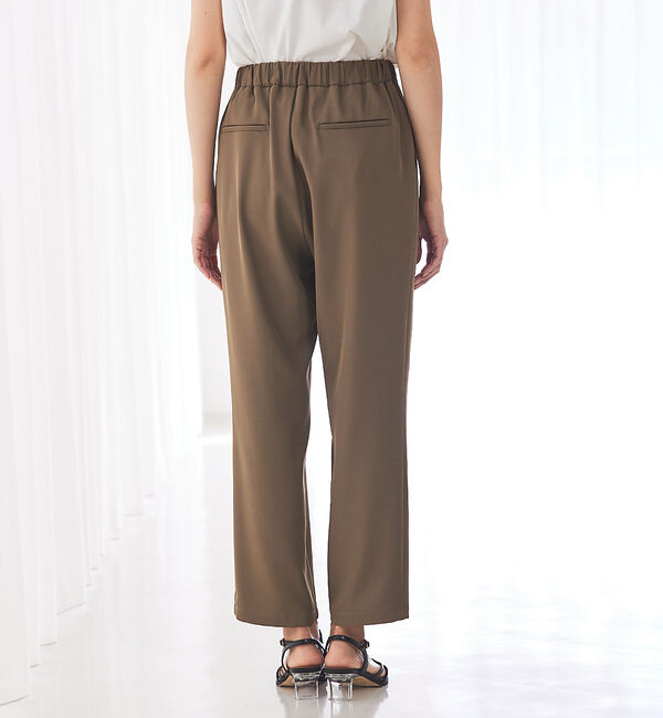 abahouse mavie「【セットアップ対応】クールタッチサテンゆるテーパードパンツ」|その他|