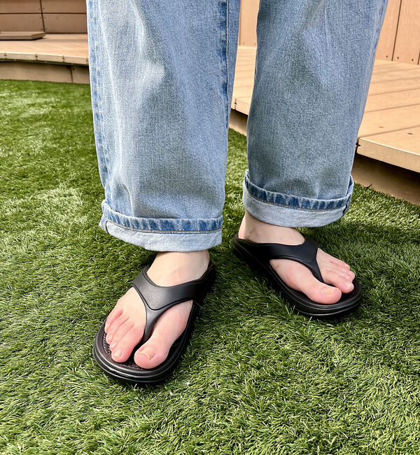 abahouse mavie「【MEI】トングサンダル」|サンダル|ブラック