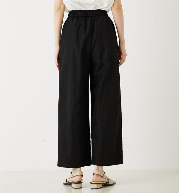 abahouse mavie「シャイニータフタワイドテーパードパンツ」|その他|