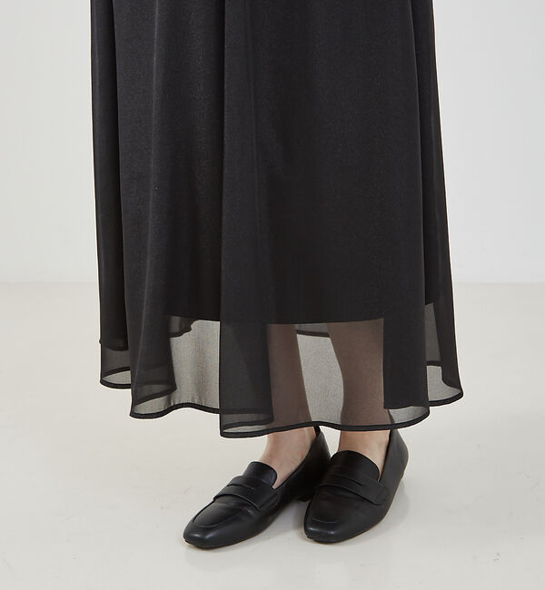 abahouse mavie「シアーフレアースカート」|スカート|