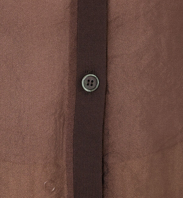 abahouse mavie「シアーシャツカーディガン」|カーディガン|