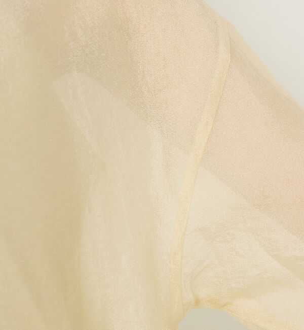 abahouse mavie「シアーシャツカーディガン」|カーディガン|