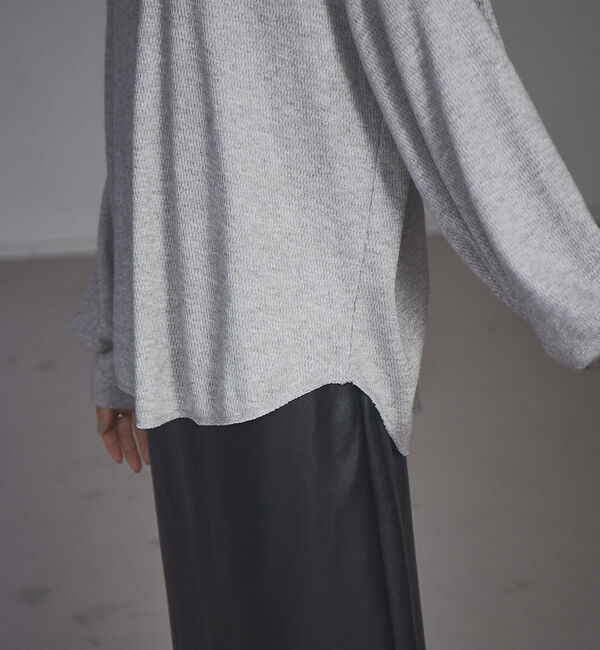 NOMINE「【展開店舗限定】ハニカムワッフルプルオーバー」|Tシャツ・カットソー|