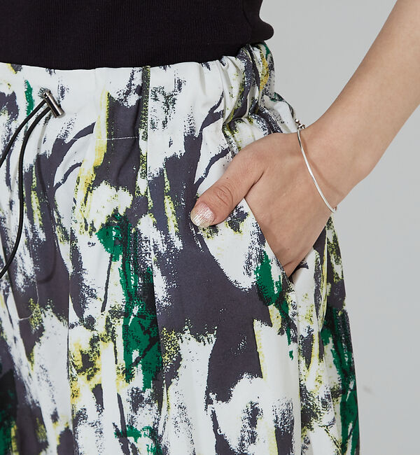 NOMINE「【セットアップ着用可】ペインティングドロストタックパンツ」|その他|