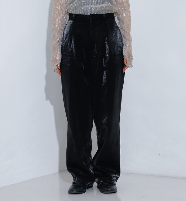 NOMINE「サテンパンツ」|スラックス|