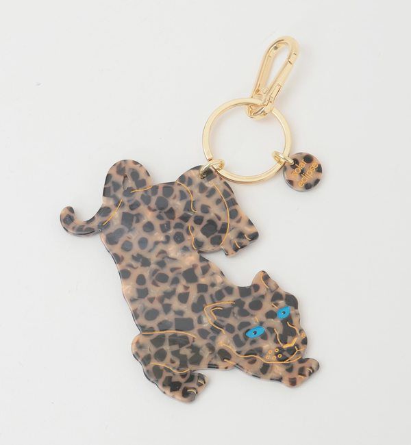 TIARA「【solar eclipse/ソーラーエクリプス】キーチェーン」|チャーム・キーホルダー|レオパード